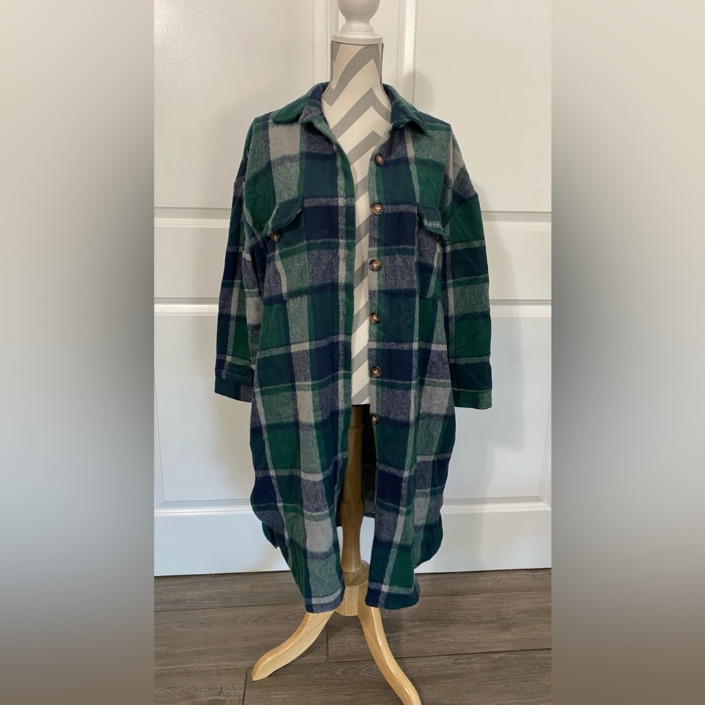 Unbranded Medium Plaid Shacket